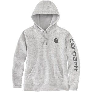 Carhartt Women's Relaxed Fit Sleeve Logo Graphic Hoodie